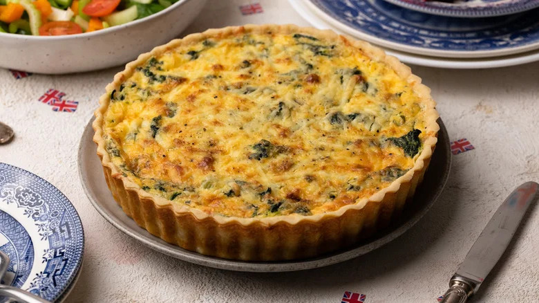 British coronation ceremony quiche