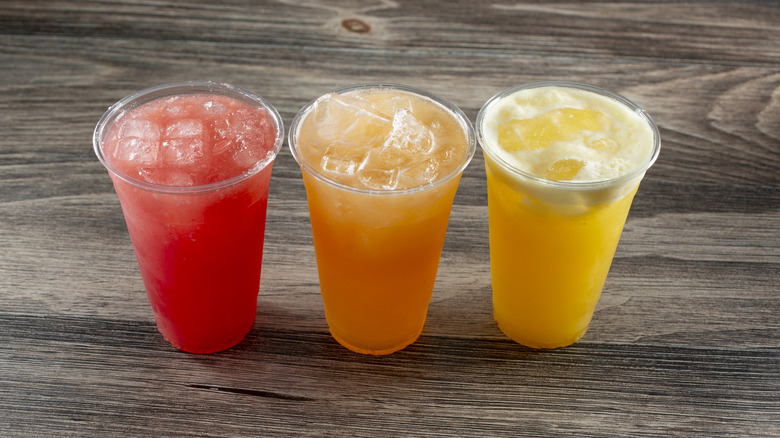 Three agua frescas