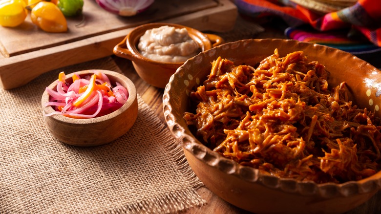 Yucatan dish cochinita pibil