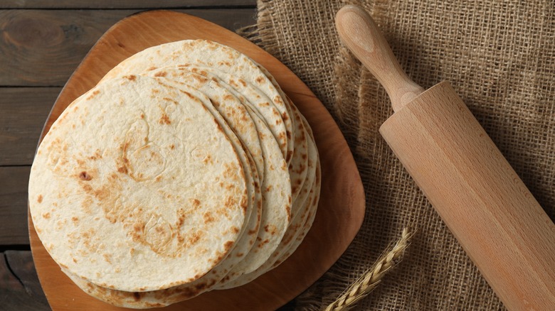 Homemade tortillas