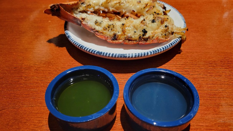 Red Lobster olive oil and butter