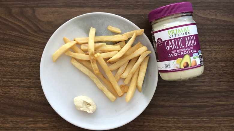 Primal Kitchen aioli with fries