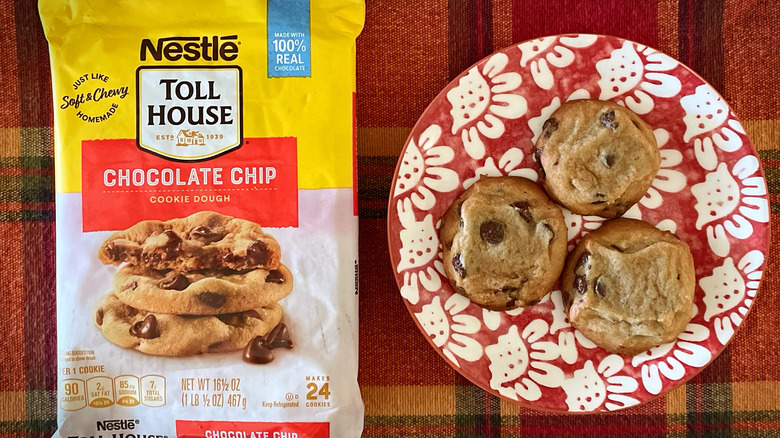 Nestle Toll House cookie dough