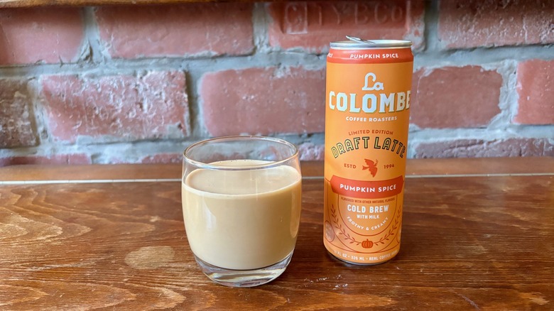 Can La Colombe pumpkin cold brew