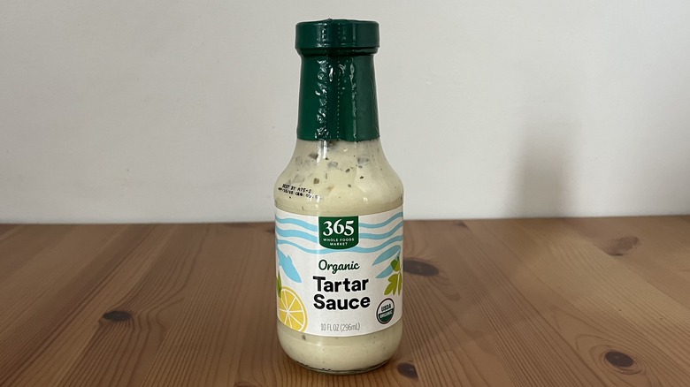 bottle of 365 tartar sauce