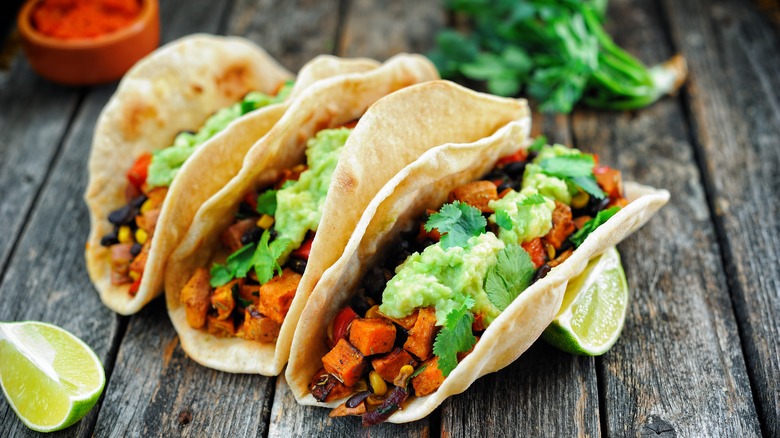 Sweet potato tacos