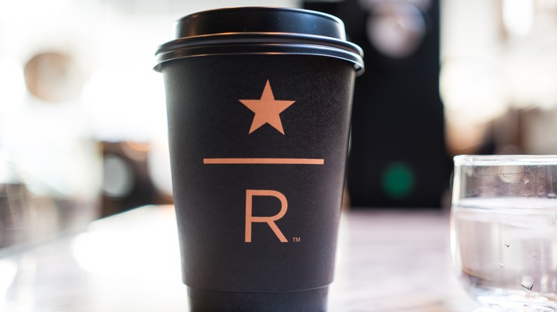 Starbucks Reserve hot coffee drink