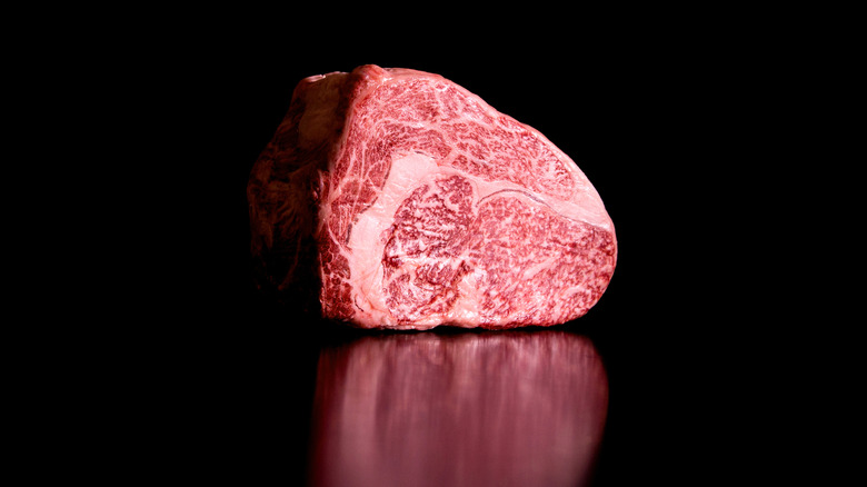 marbled beef