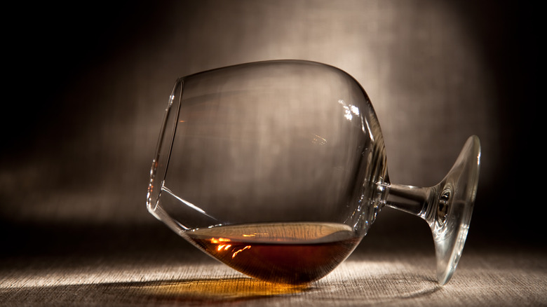 Glass of brandy