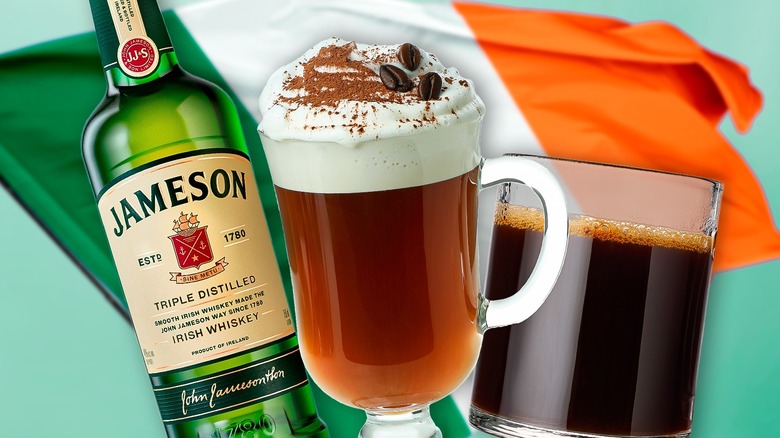 Jameson whiskey Irish coffee