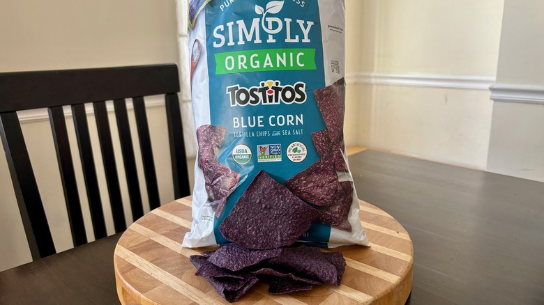 Tostitos blue corn tortilla chips