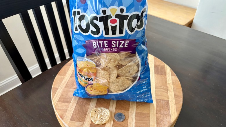 Bite Size chip and quarter