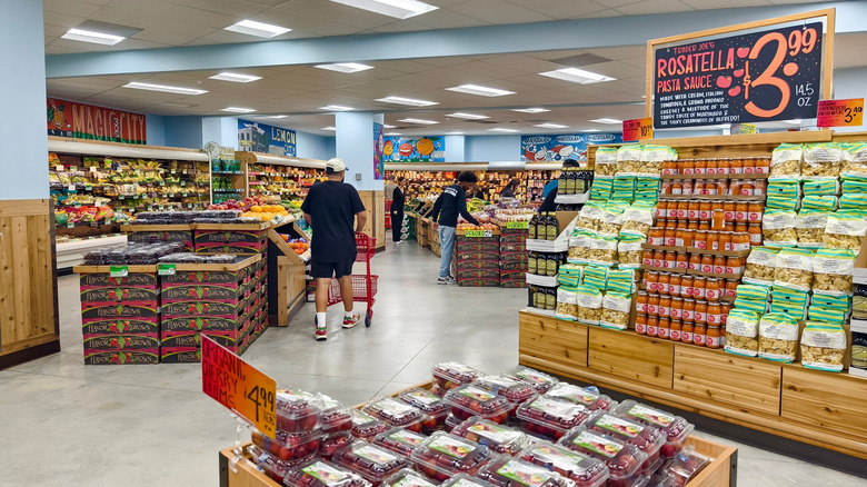 Interior of a Trader Joe's location