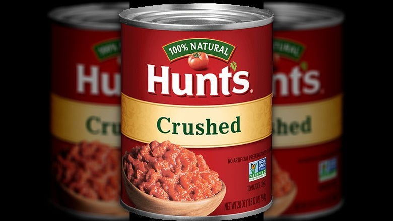 can of crushed tomatoes 