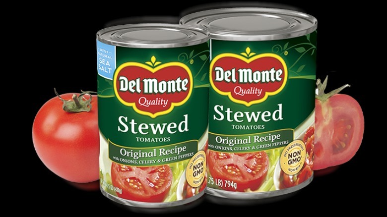 canned stewed tomatoes 