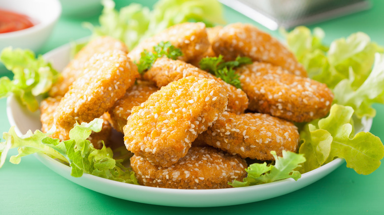 Vegan chicken nuggets 