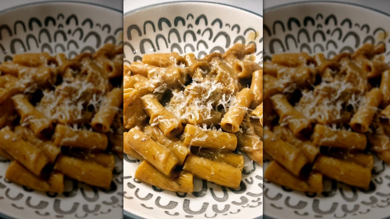 Viral TikTok one pot French onion pasta