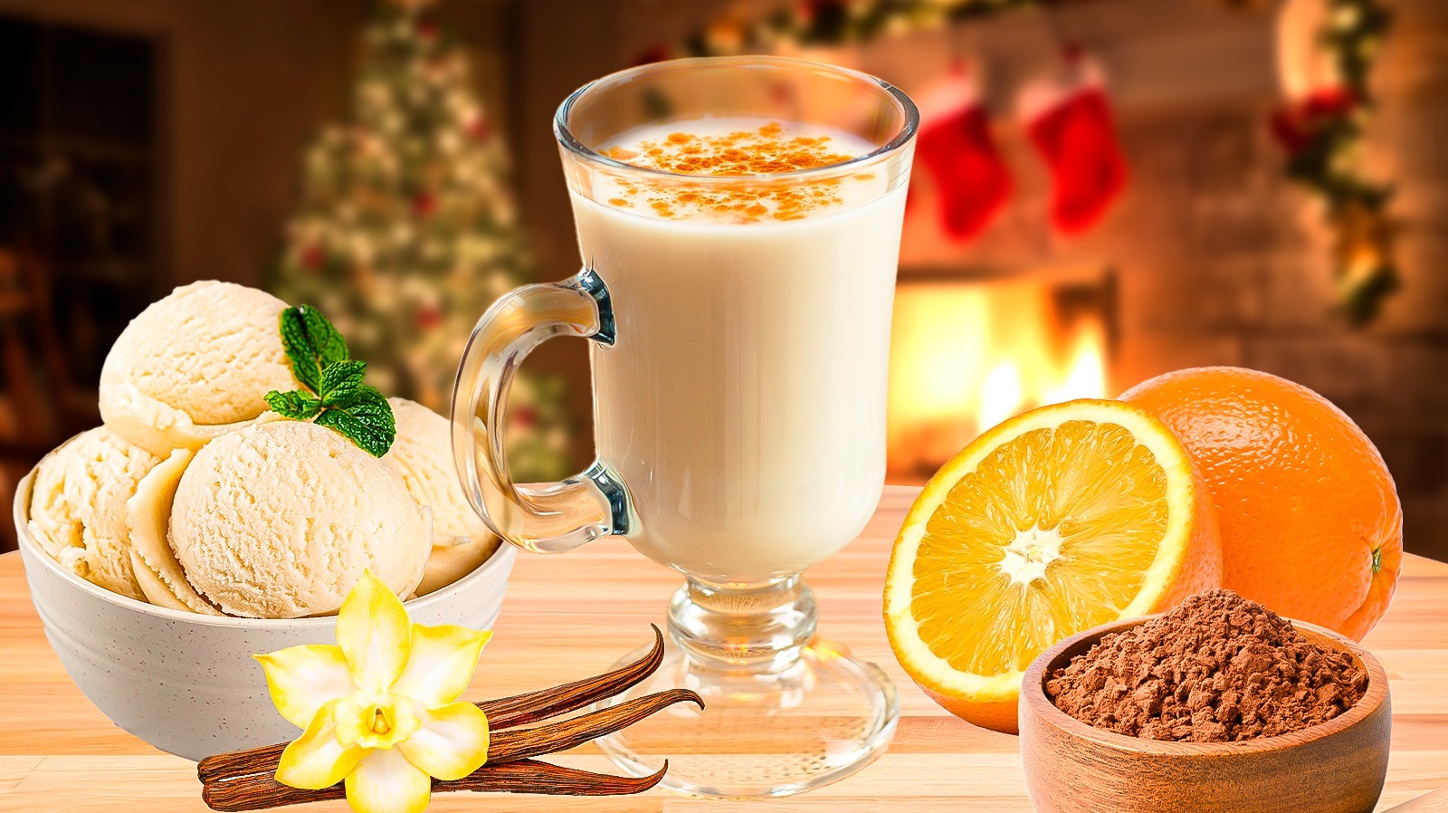 10 Ways To Add Flavor To Eggnog, Without Booze