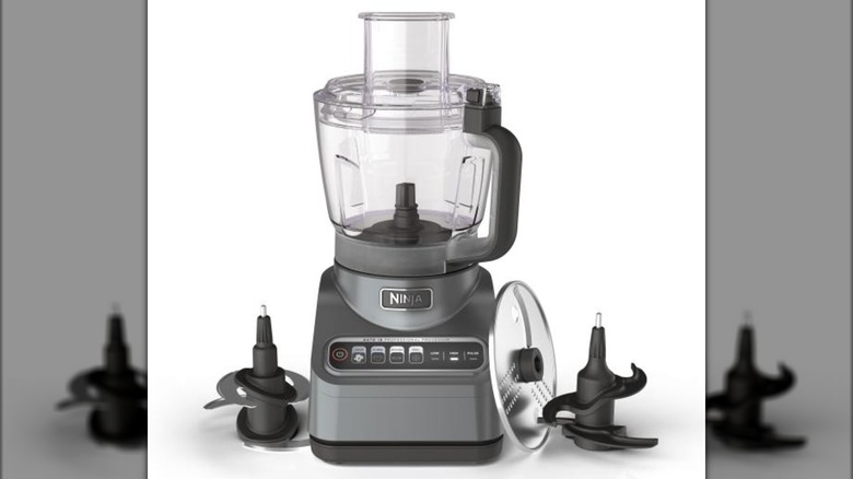 Ninja Professional Plus Food Processor surrounded by accessories