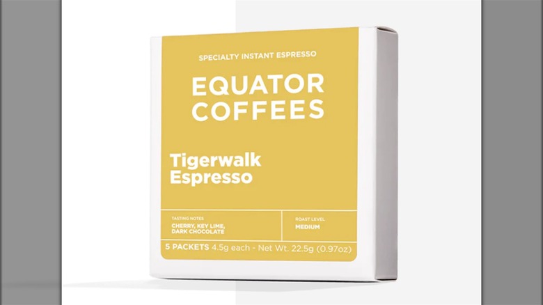 Tigerwalk instant espresso box