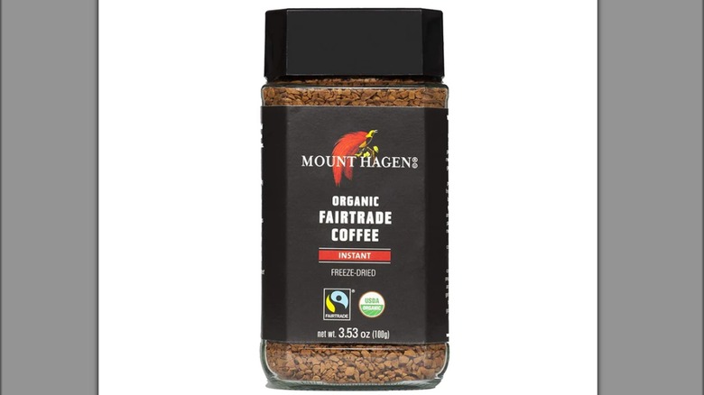 Mount Hagen instant coffee jar