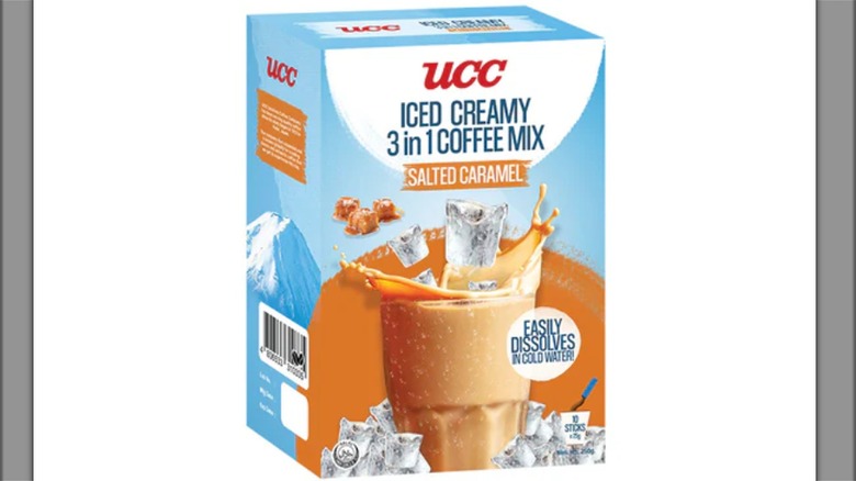 UCC salted caramel coffee box