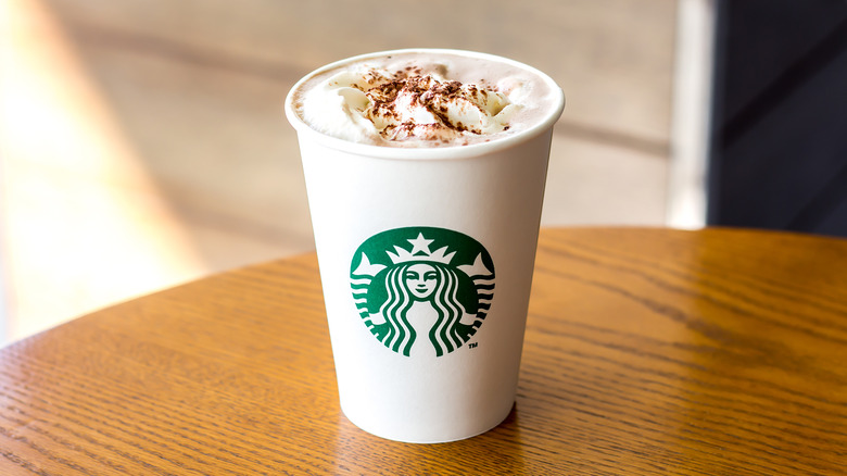 Cup of hot chocolate