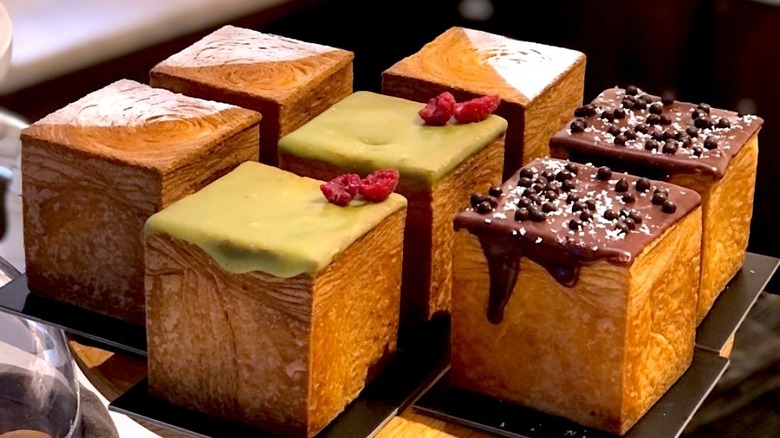 Three flavors Le Cube Robuchon