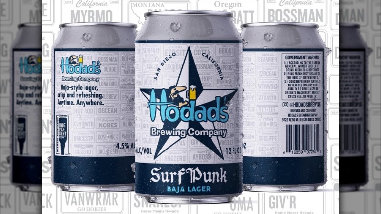 Hodad's Surf Punk cans