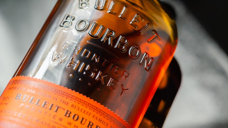 Bulleit Bourbon bottle 