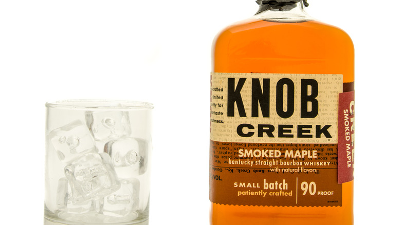 Knob Creek Smoked Maple bottle