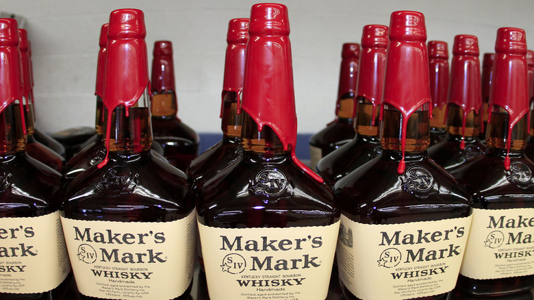 Maker's Mark bottles