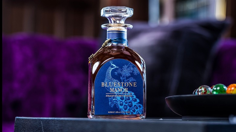 Bluestone Manor Bourbon bottle