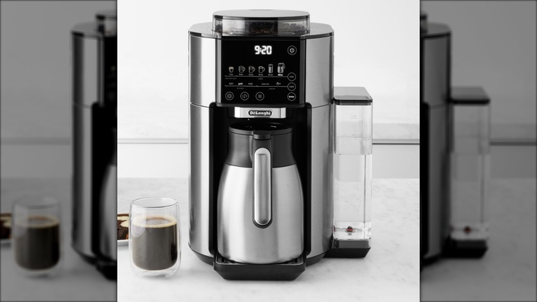 De'Longhi TrueBrew Automatic Coffee Maker with Bean Extract Technology is on display.