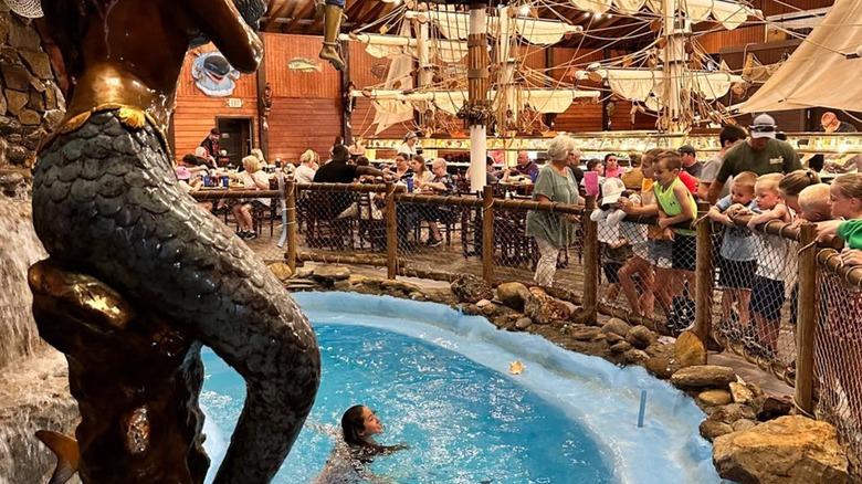 inside Pirate's Table Calabash Seafood Buffet