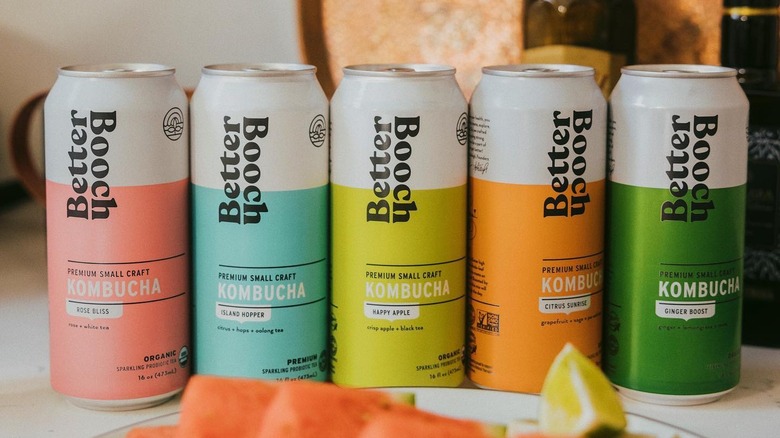 Better Booch Kombucha cans