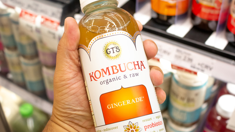 GT's Kombucha in store