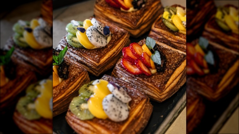 Pastries from the EDGE Sunday brunch buffet
