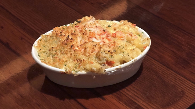 LongHorn Lobster topped Macaroni and Cheese