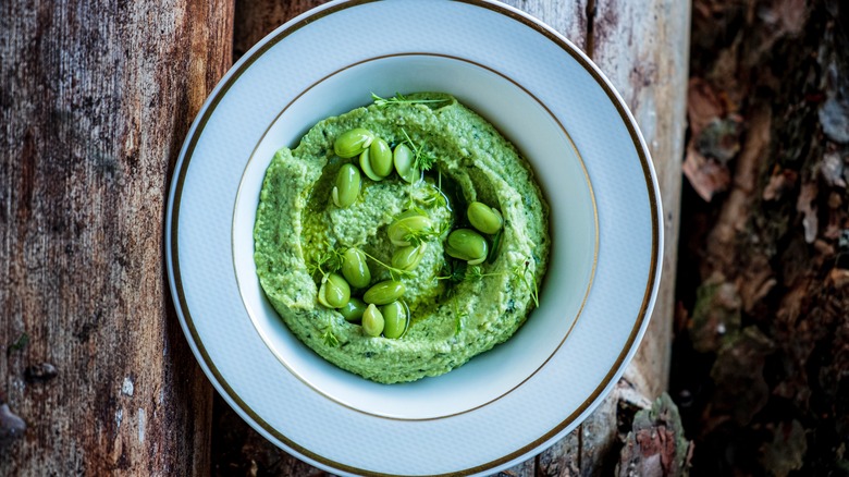 Edamame pesto