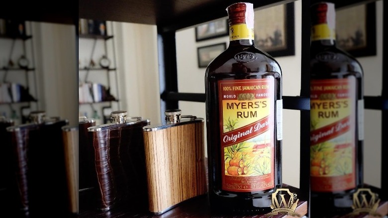 Bottle of Myers's Original Dark rum