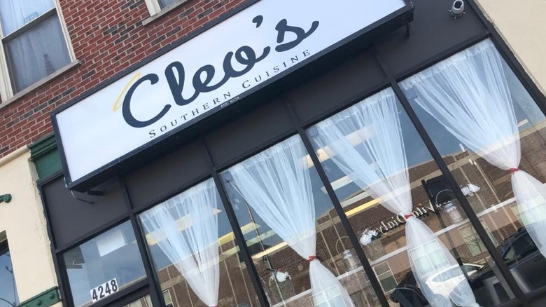 Cleo's Southern Cuisine exterior of Bronzeville location