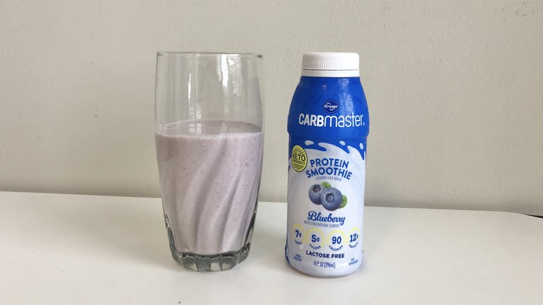 Carbmaster Blueberry Protein Smoothie