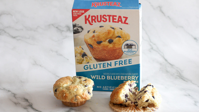 Gluten-free muffin baking mix