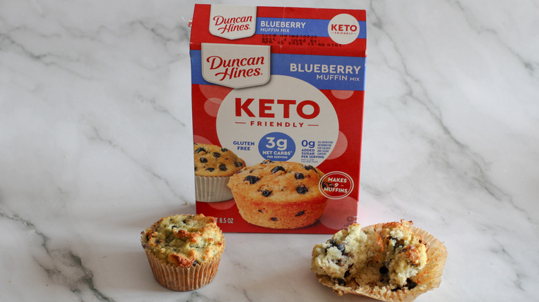 Duncan Hines keto muffin mix 