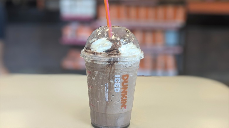 Dunkin' Butter Pecan Swirl Frozen Chocolate