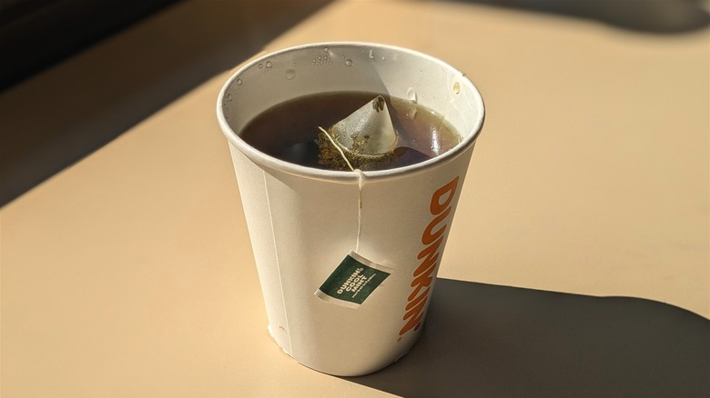 Dunkin' cool mint tea