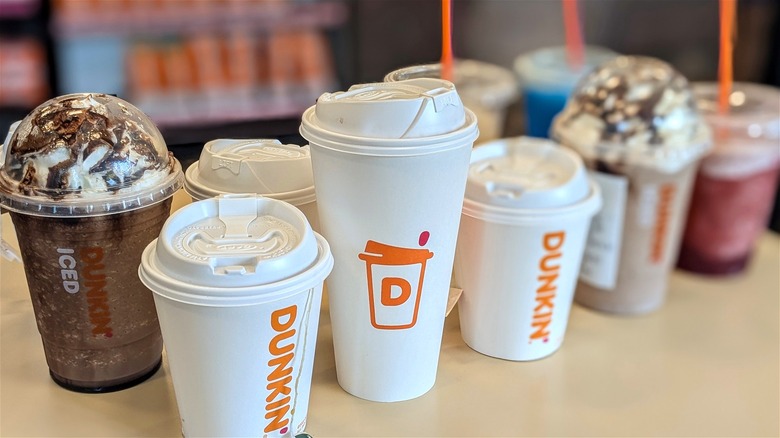 Dunkin' caffeine-free drinks