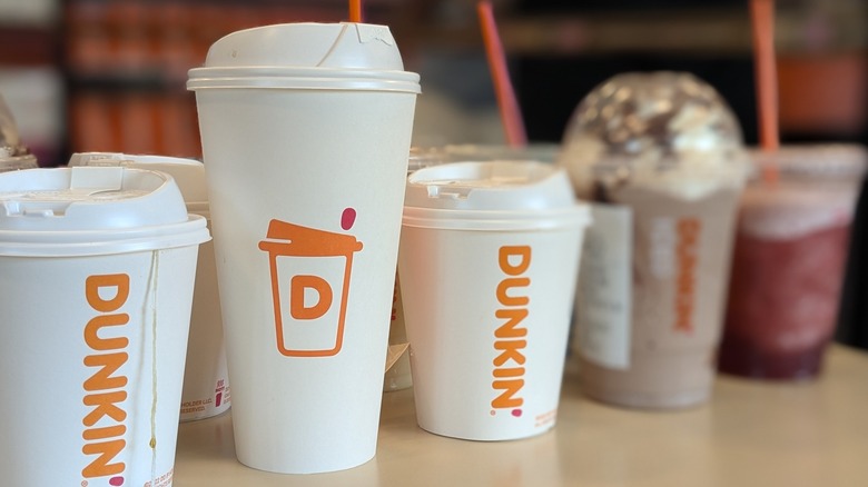 Dunkin' caffeine-free drinks