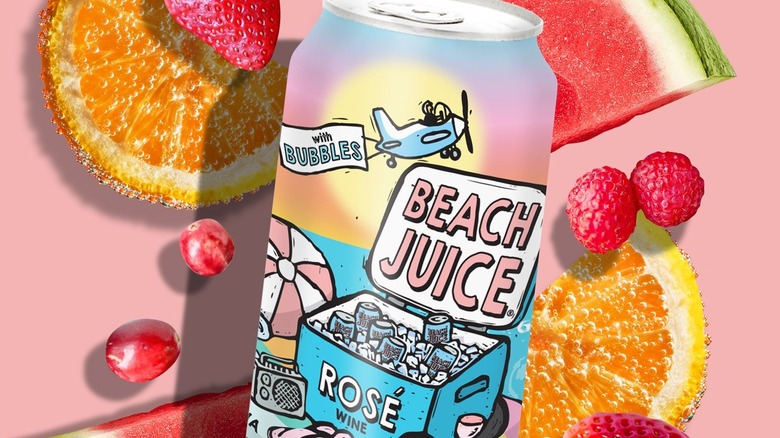Beach Juice can
